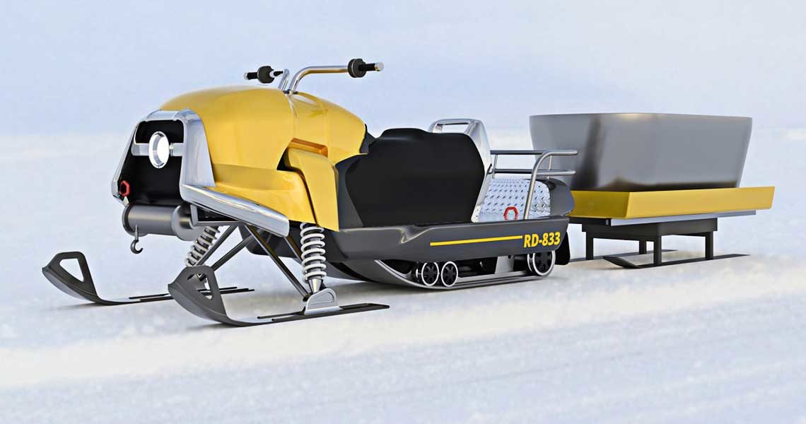 Bitatibi Electric Snowmobile Concept