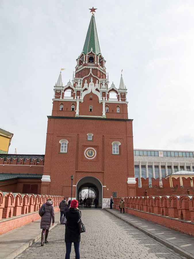 guided tour of the Kremlin