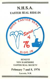 1976 NHSA Easter Seals Ride-In program