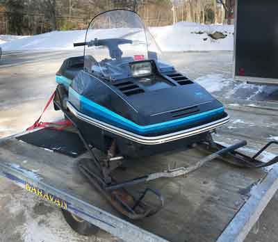 1980 Arctic Cat Trail Cat to be used for the 2018 NHSMA Raffle