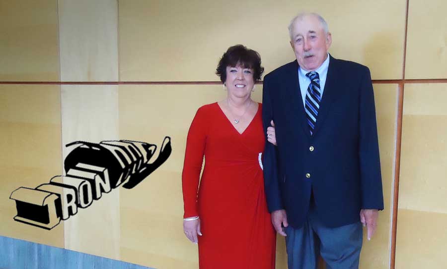 Karen and Frank Roy at ISC 2015 in NY for the Iron Dog Brigade induction.