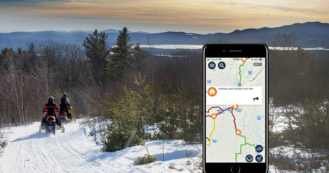 Digital Snowmobile Trail Map Planned