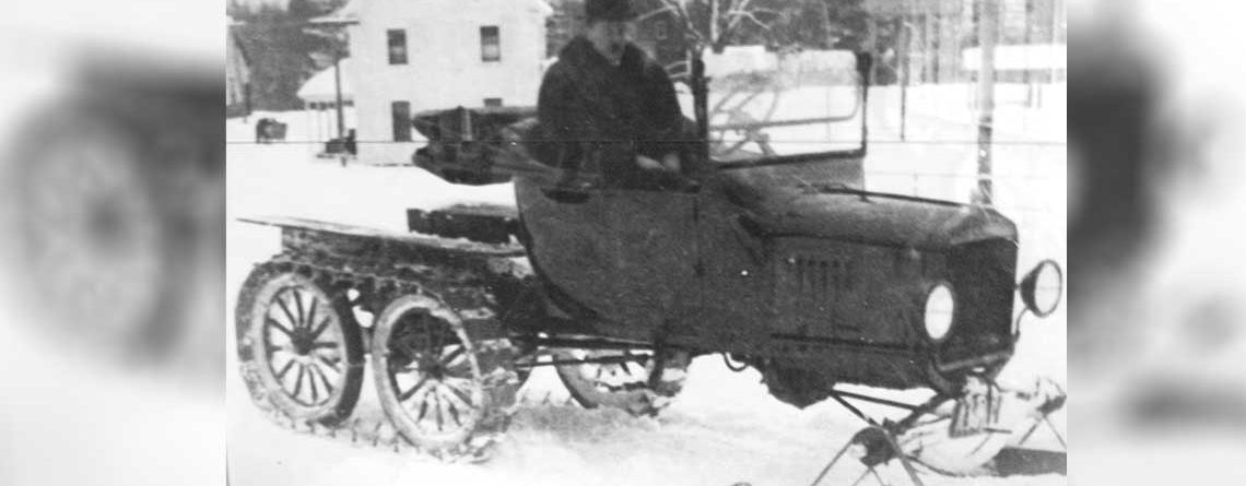 History of the Snowmobile: Lombard Log Hauler and Model T Snowmobile