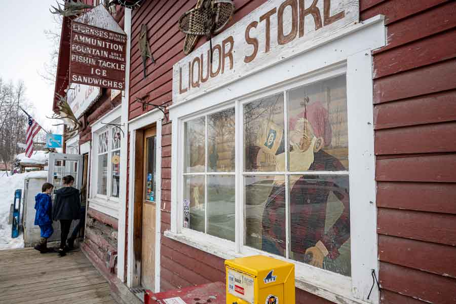Nagley's Liquor Store in Talkeetna Alaska